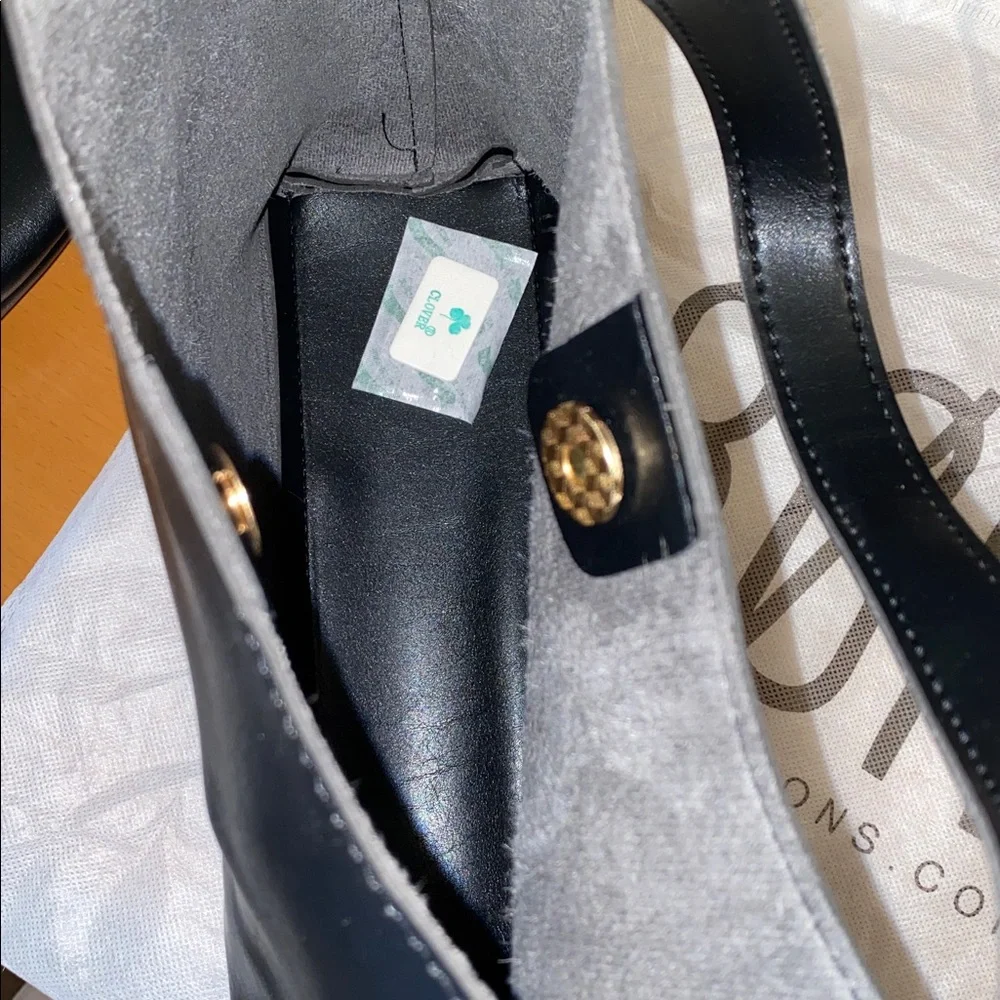 Colton Bucket Bag with Pouch in Black X Revolver 8 OTHER REASONS NEW-Flawed